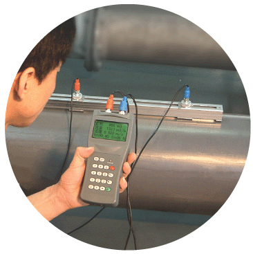 handheld ultrasonic meter flow portable